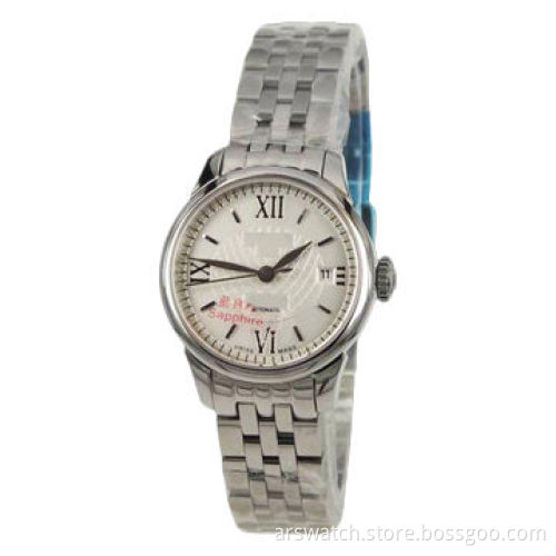 Stainless Steel Analog Watch with Display Date and Common Waterproof FunctionsNew